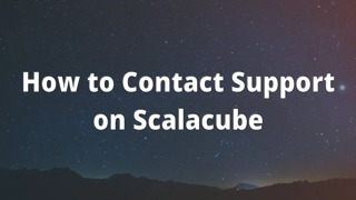 How to Contact Support on Scalacube