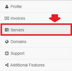 Scalacube servers page