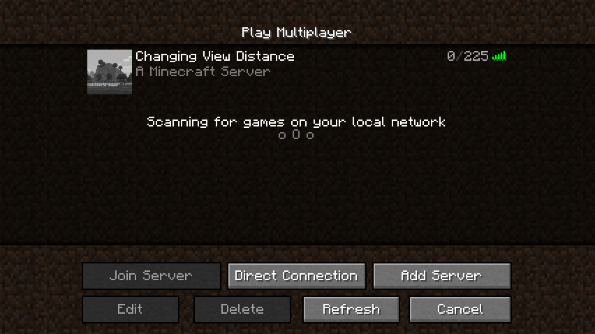 How To Change Your Minecraft Server View Distance