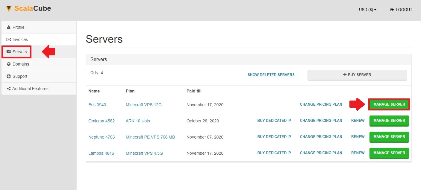 Exception in server tick loop