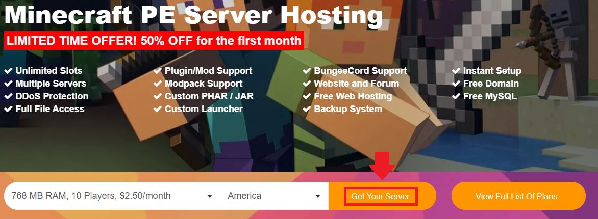 Create Your Own Minecraft PE Server for Free