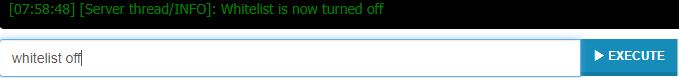 Whitelist off
