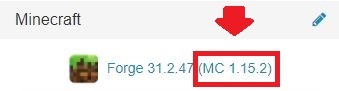 Forge version