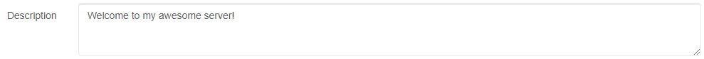 Server description