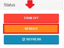 Reboot server