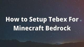 How to Setup Tebex For Minecraft Bedrock