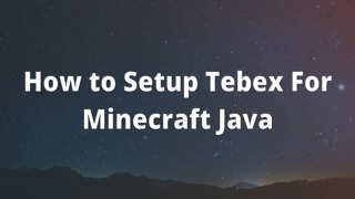How to Setup Tebex For Minecraft Java