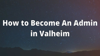 How to Become An Admin in Valheim