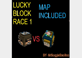 Minecraft lucky block survival 1 :)