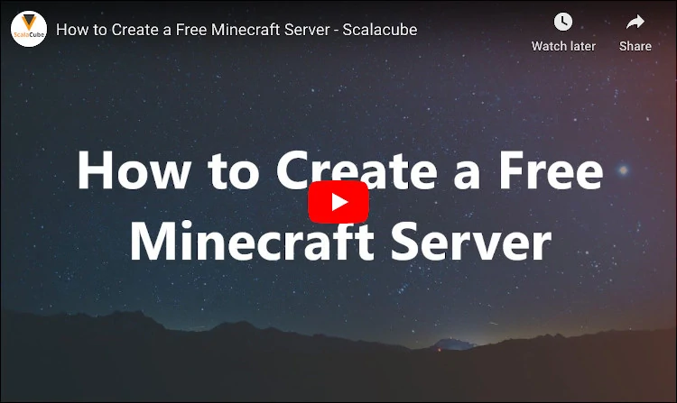 Free Minecraft Server Hosting Forever 24 7 Scalacube